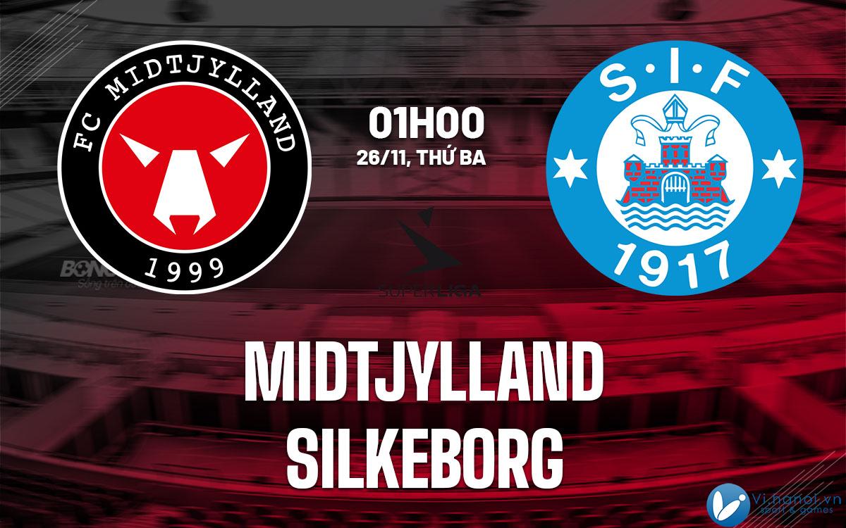 Nhận định bóng đá Midtjylland vs Silkeborg vdqg hôm nay