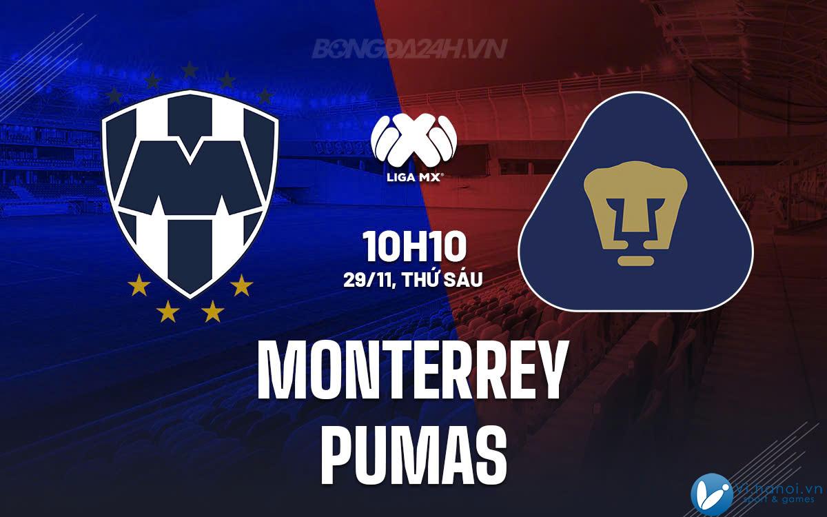 Monterrey vs Pumas