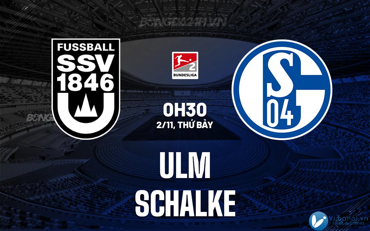 Ulm đấu với Schalke