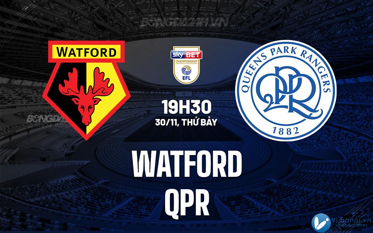 Watford đấu với QPR