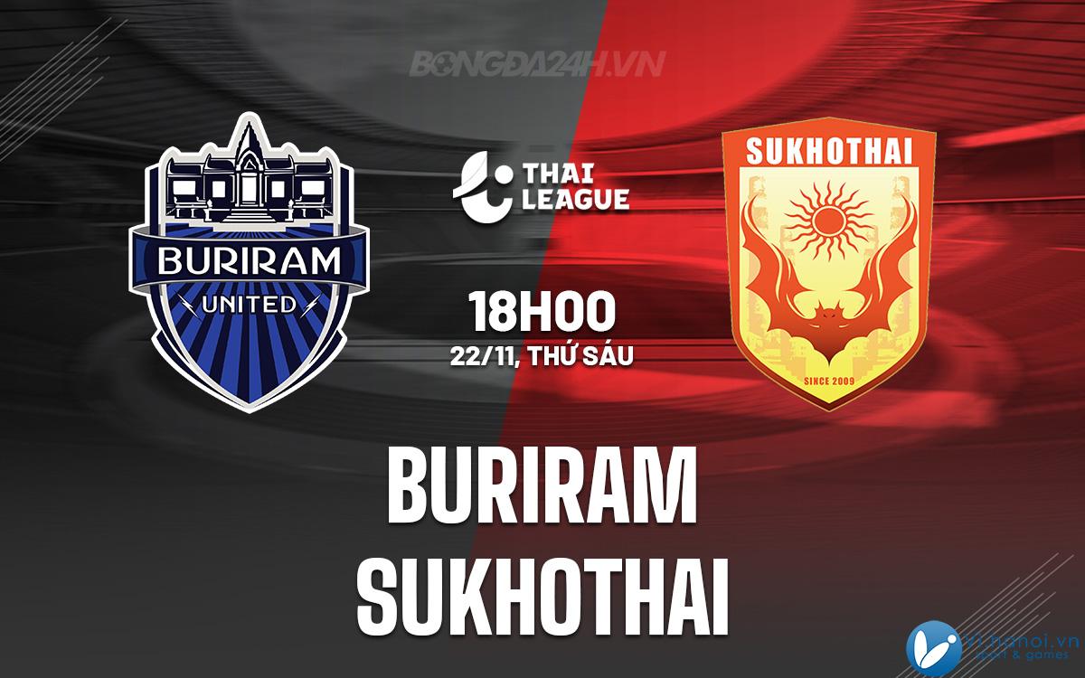 Buriram vs Sukhothai