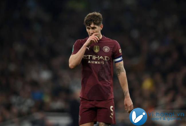 John Stones không xuất hiện trong trận đấu mới nhất của Man City.