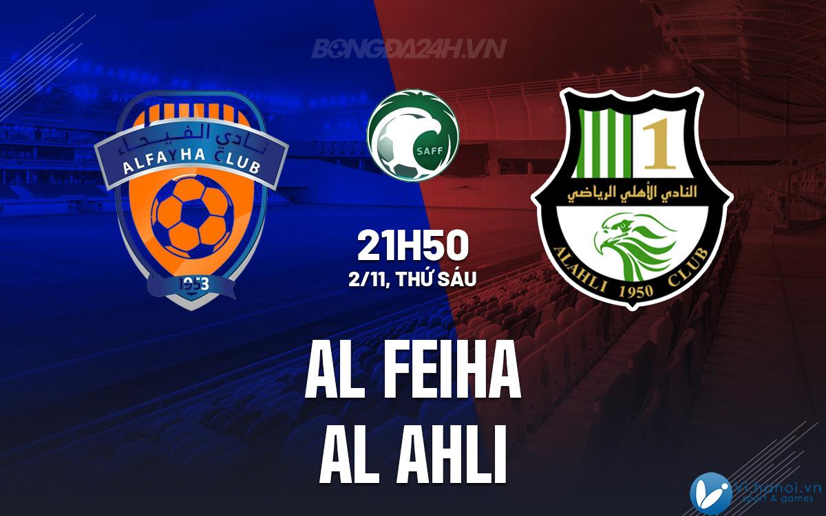 Al Feiha vs Al Ahli