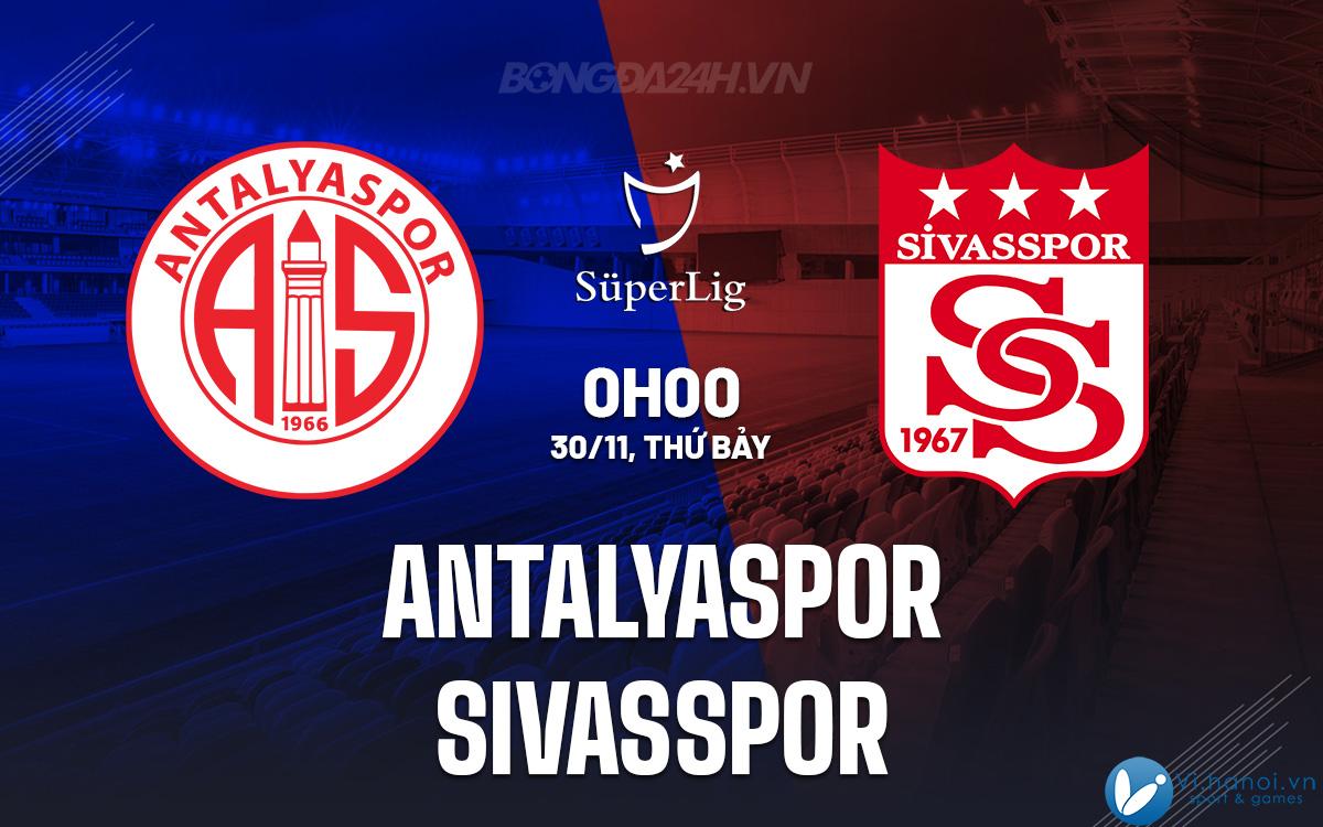 Antalyaspor vs Sivasspor