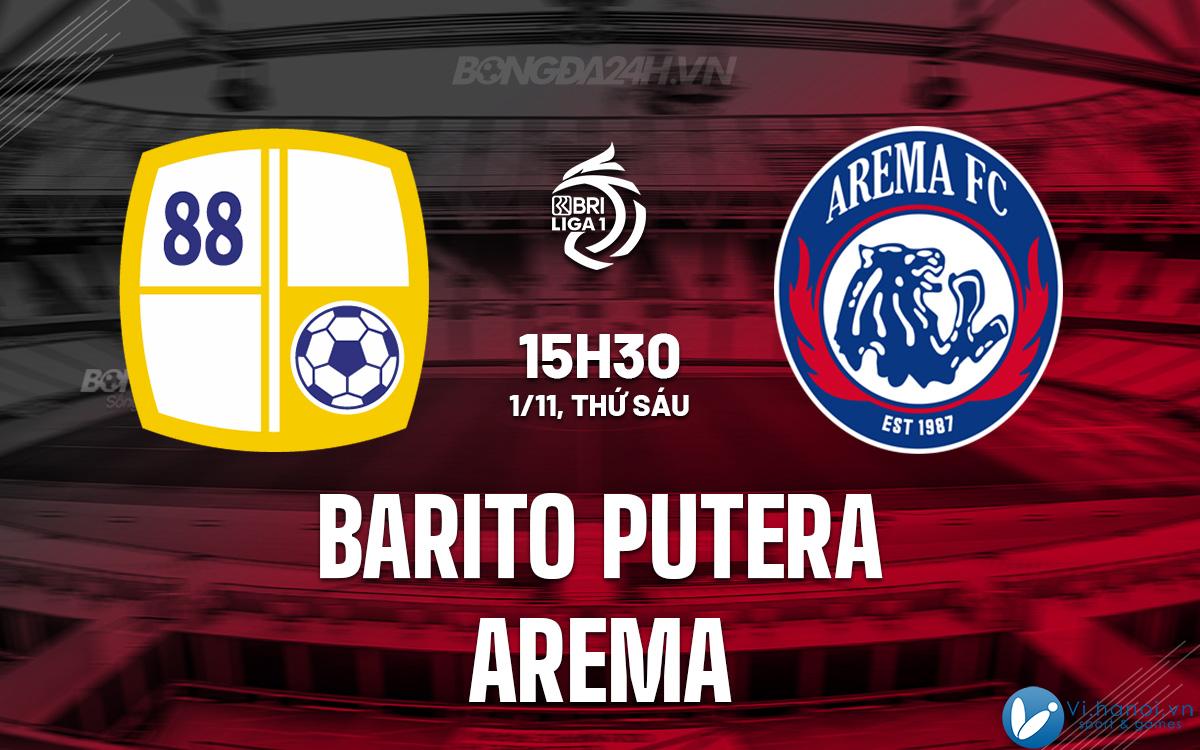 Barito Putera vs Arema