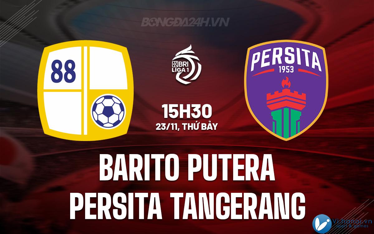 Barito Putera vs Persita Tangerang