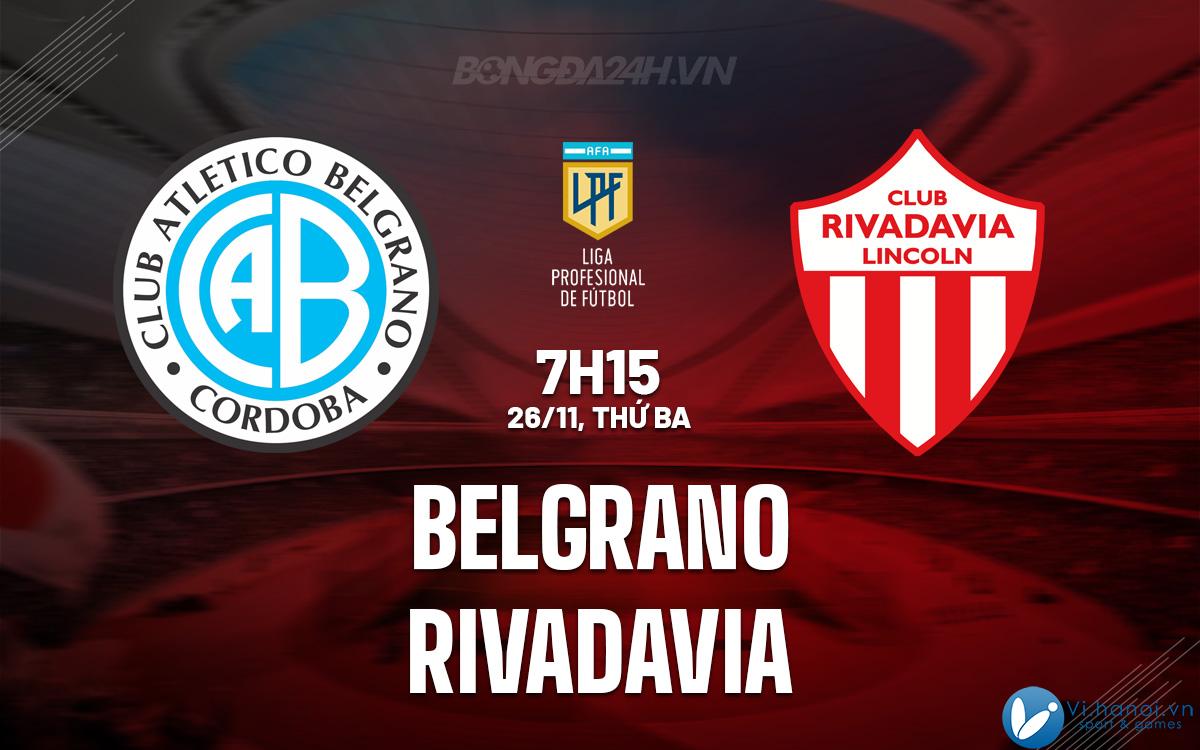 Belgrano vs Rivadavia