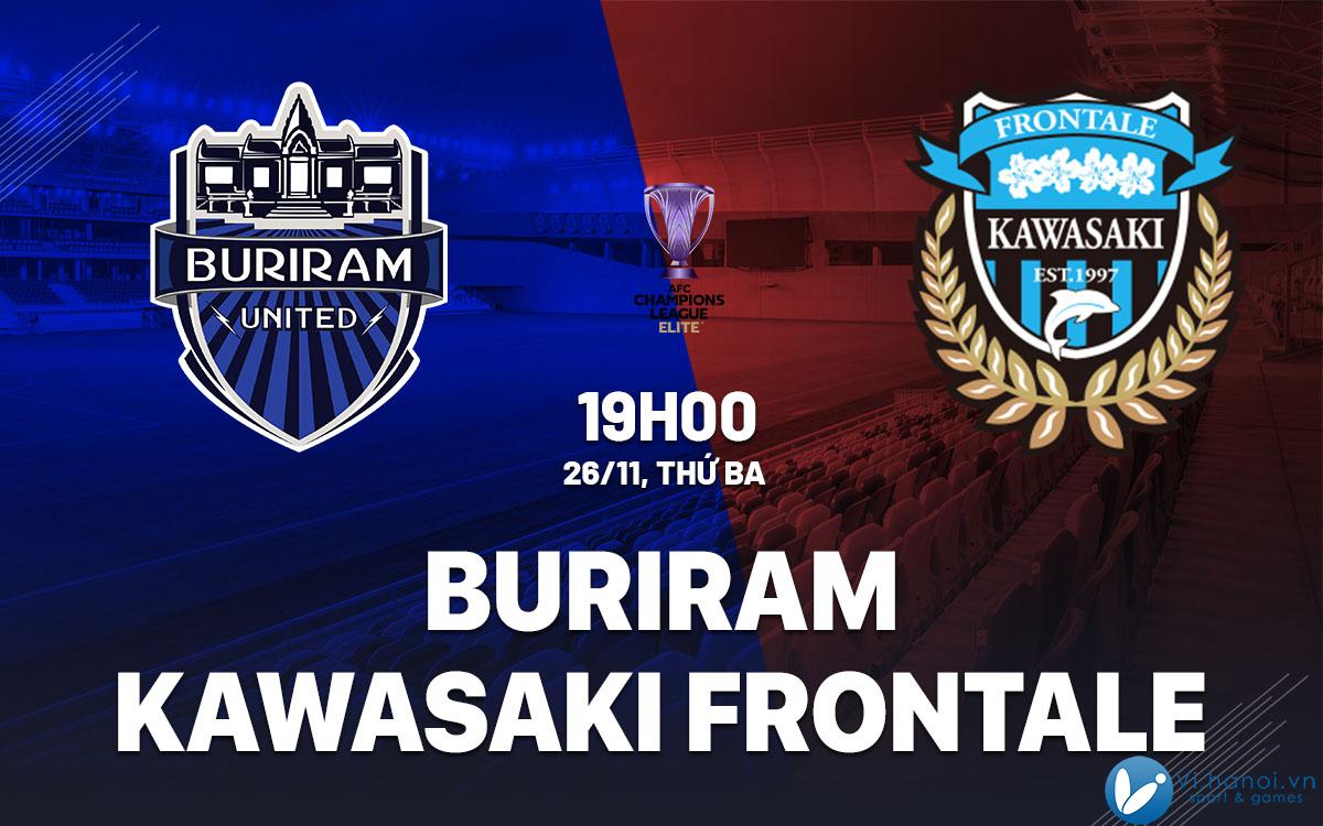 Dự đoán ưu tú của Buriram vs Kawasaki Frontale cup c1 AFC Champions League hôm nay