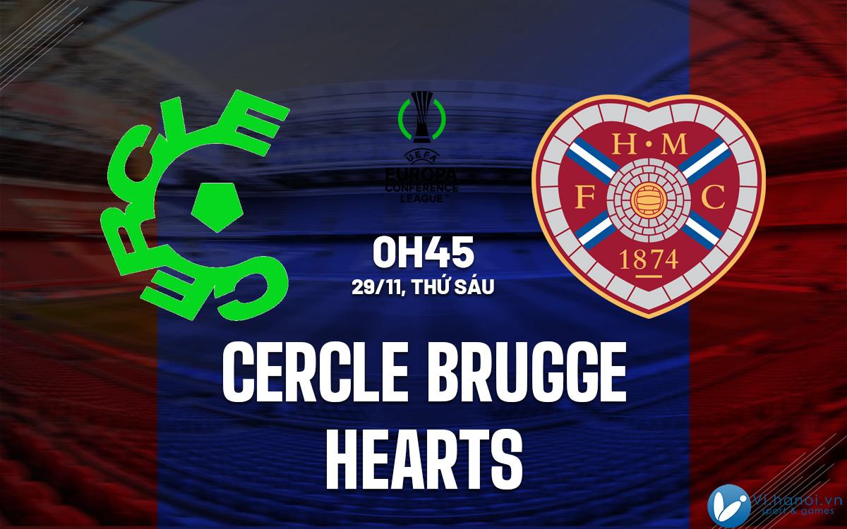 Cercle Brugge vs Trái tim