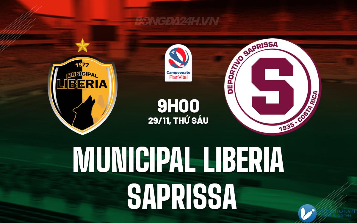 Thành phố Liberia vs Saprissa