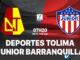 Dự đoán bóng đá Deportes Tolima vs Junior Barranquilla vdqg Colombia hôm nay