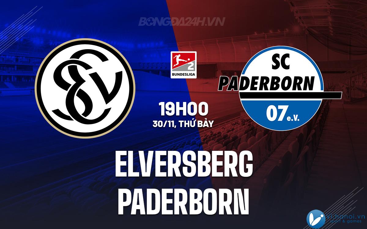 Elversberg đấu với Paderborn