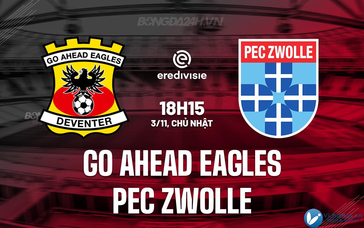 Go Ahead Eagles vs PEC Zwolle