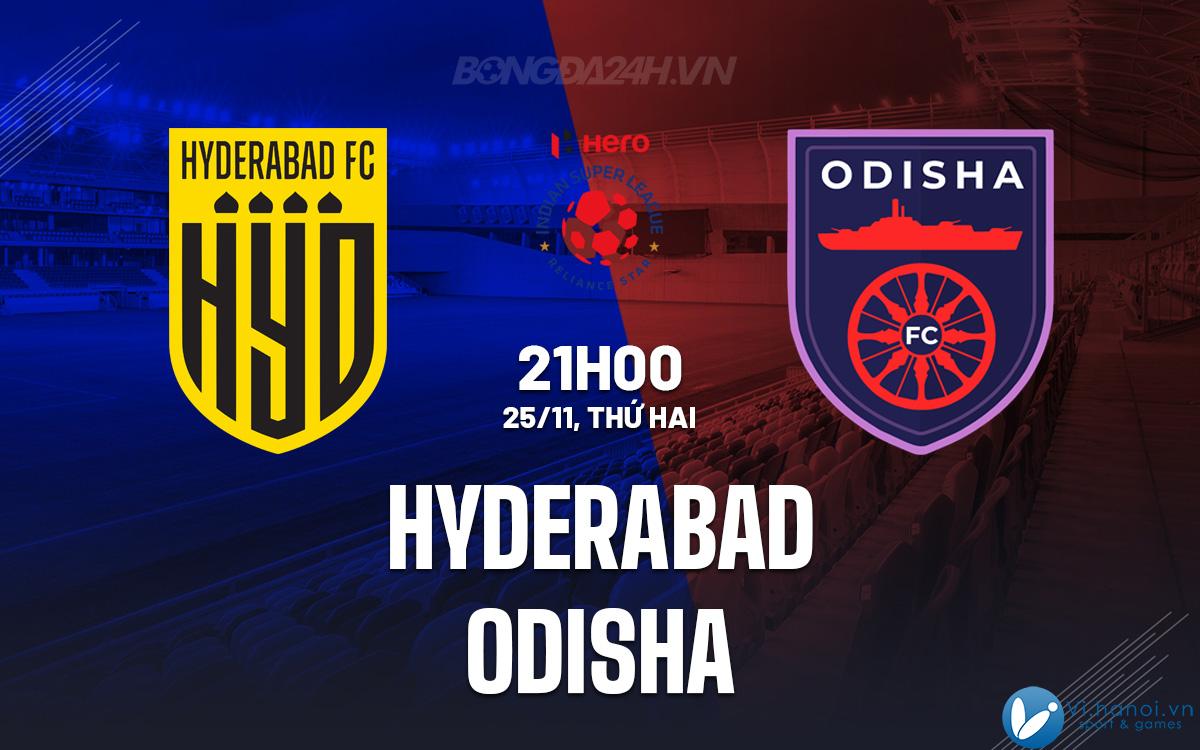 Hyderabad vs Odisha