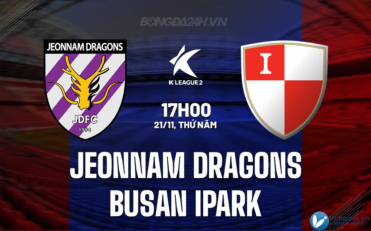 Jeonnam Dragons vs Busan IPark