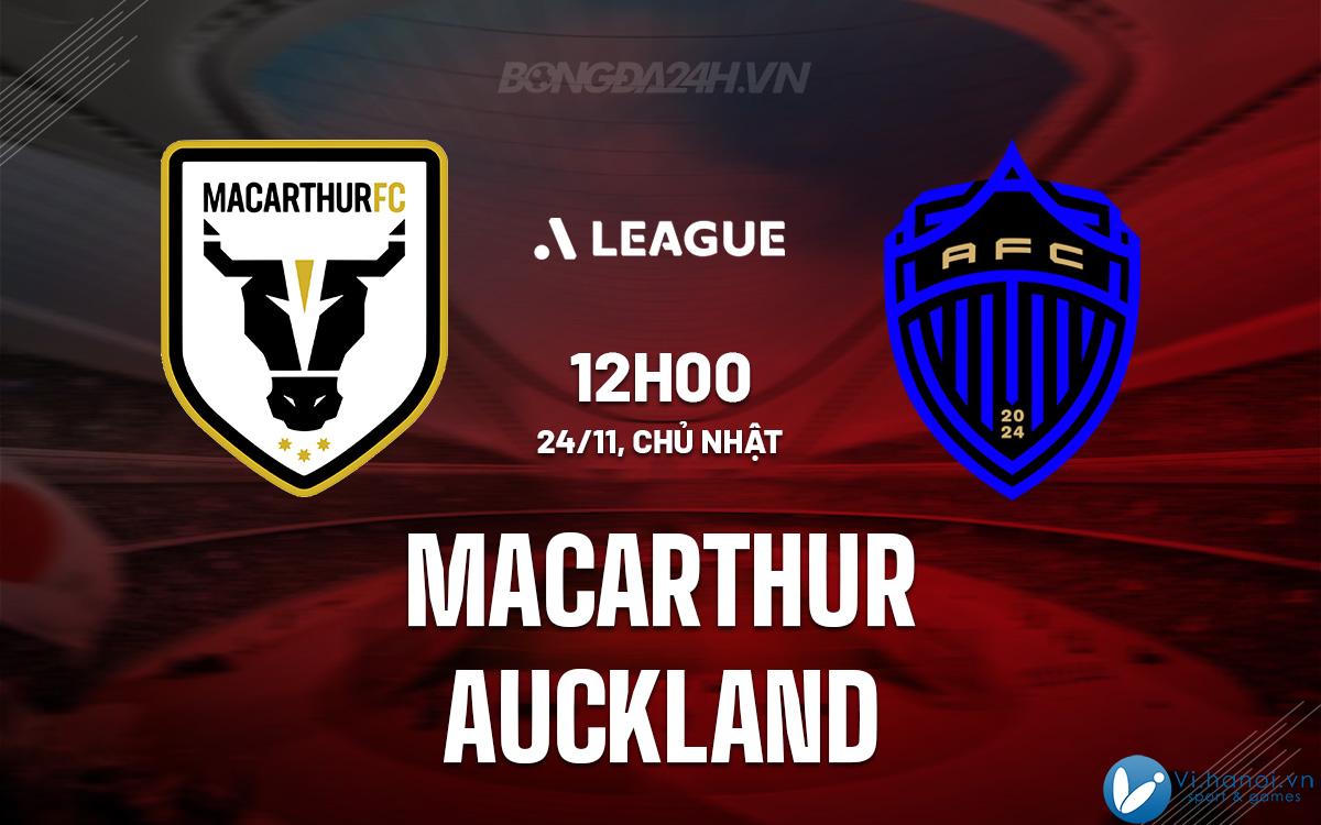 Macarthur vs Auckland FC