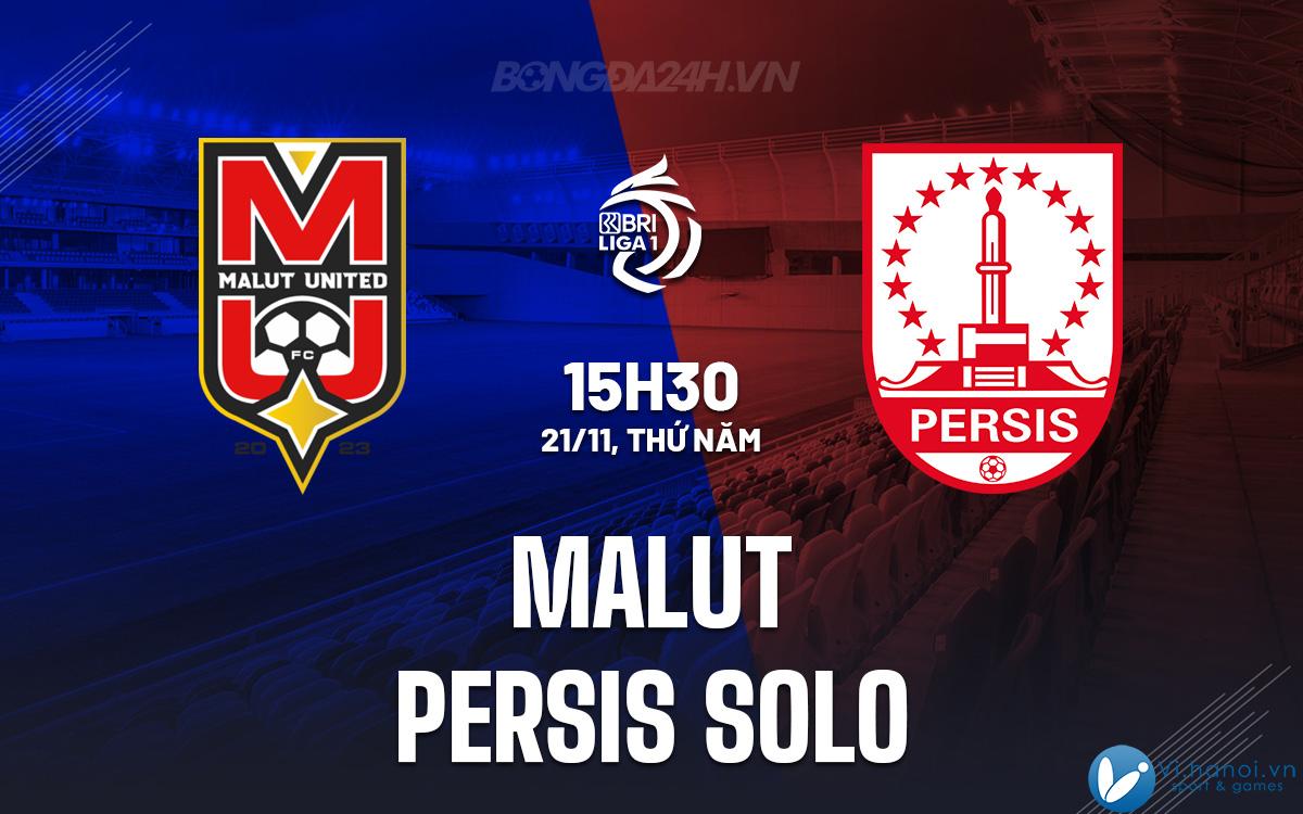 Malut đấu với Persis Solo