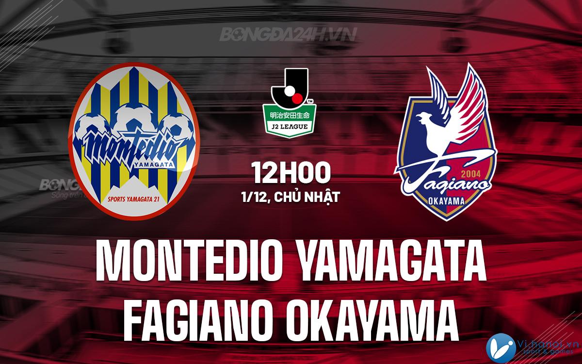 Montedio Yamagata vs Fagiano Okama