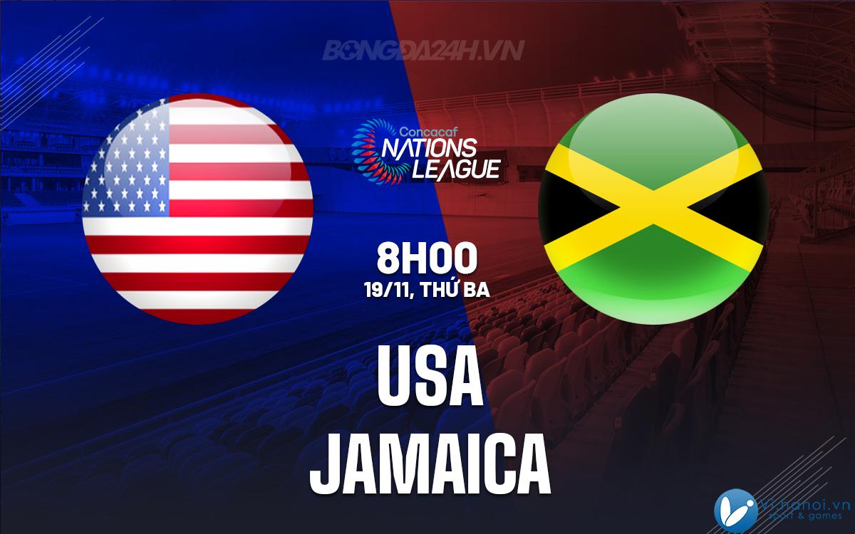 Mỹ vs Jamaica