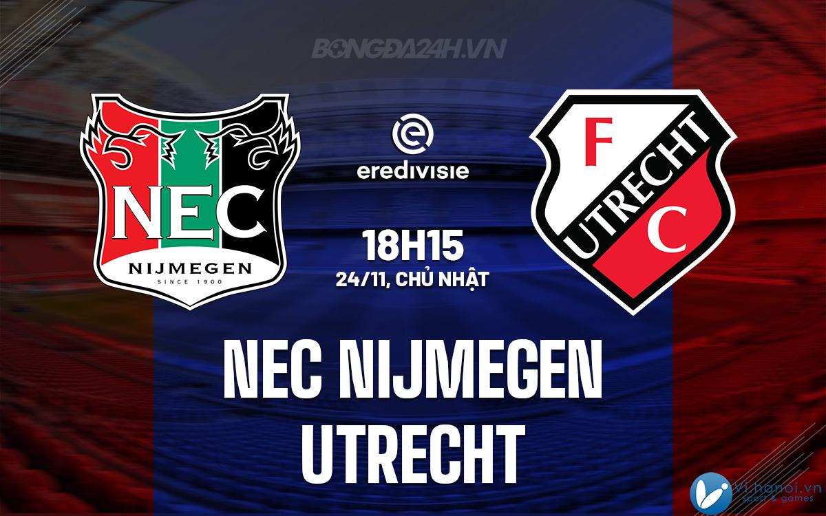 NEC Nijmegen vs Utrecht