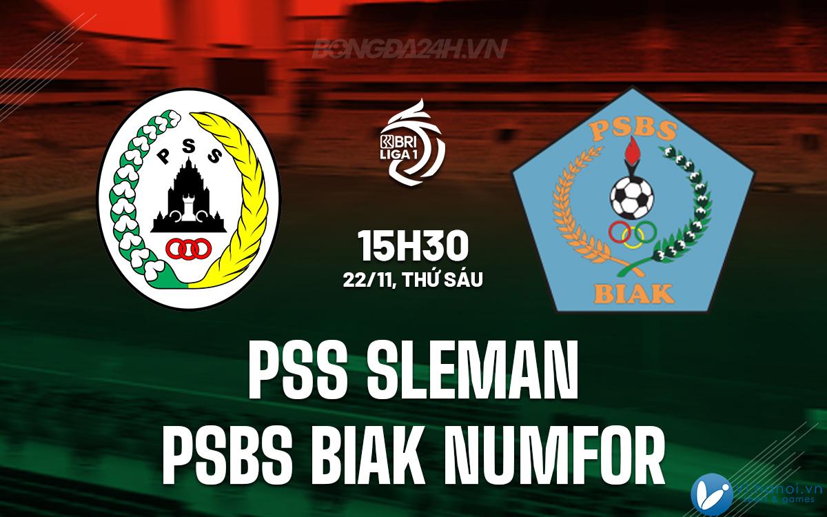 PSS Sleman vs PSBS Biak Numfor