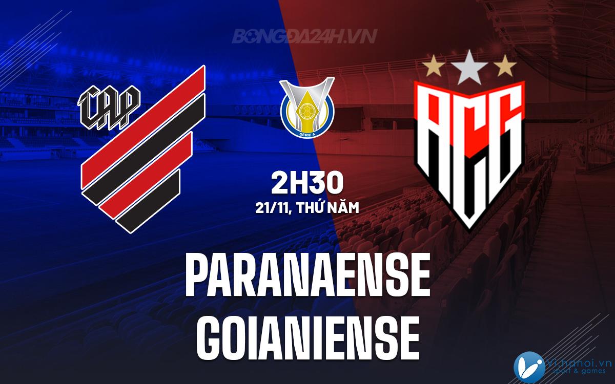 Paranaense vs Goianiense