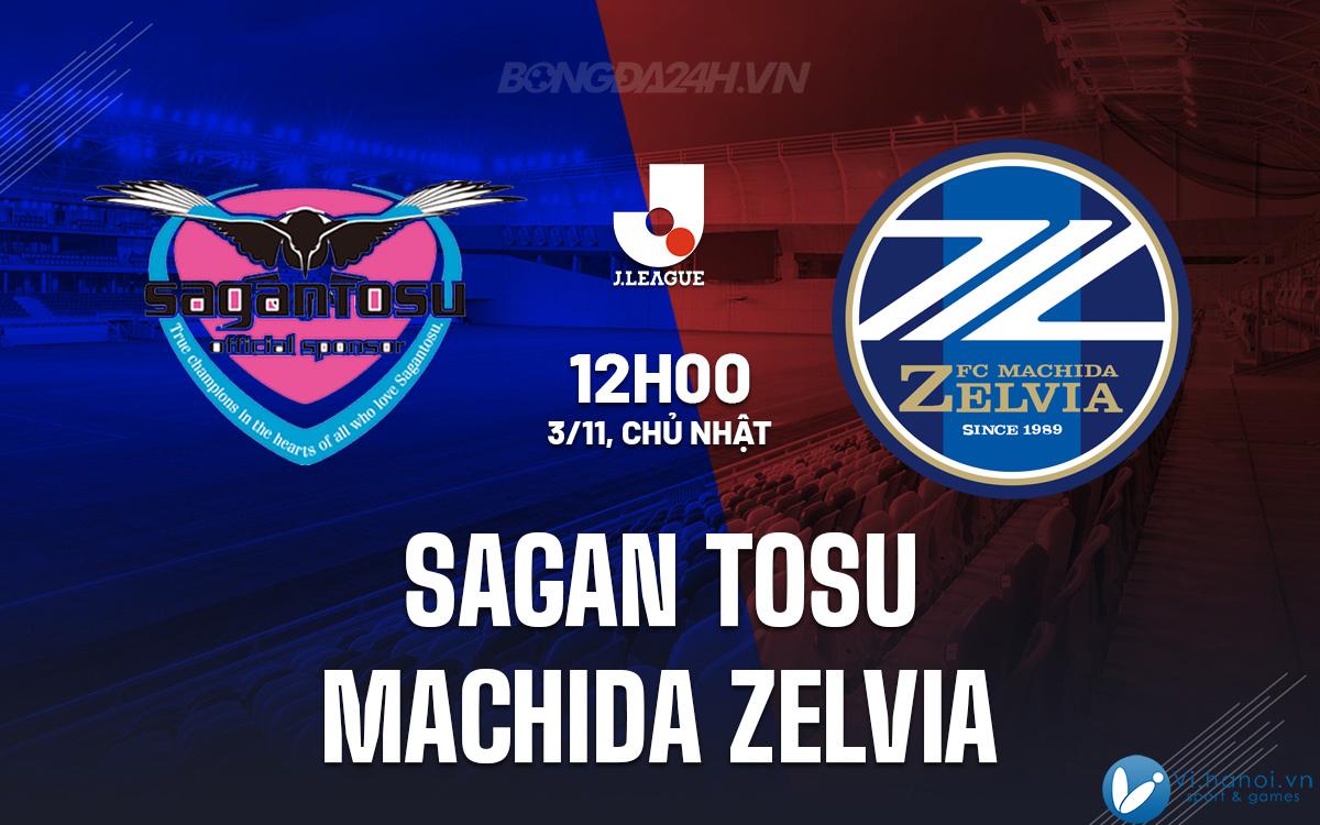 Sagan Tosu đấu với Machida Zelvia