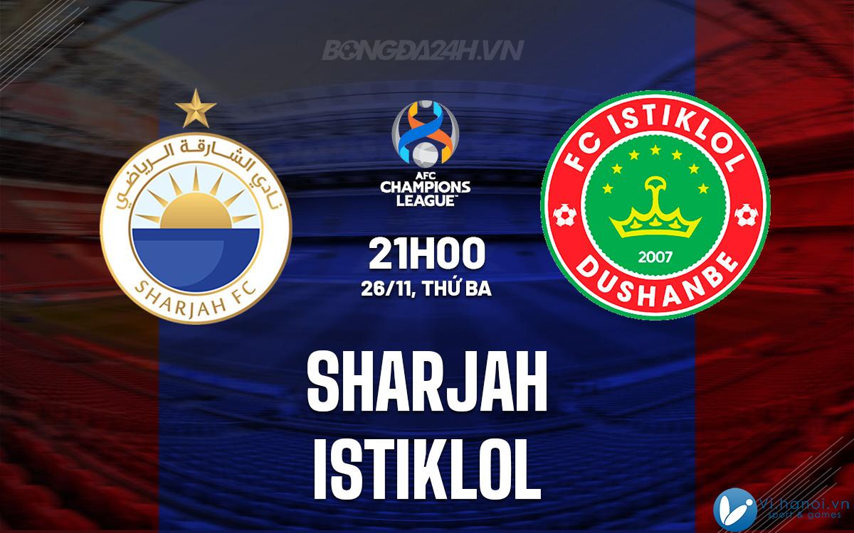 Sharjah vs Istiklol