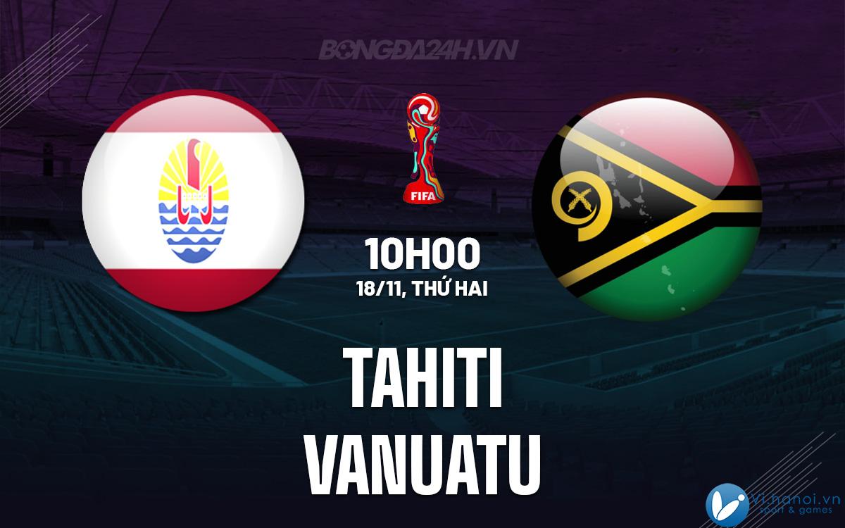 Tahiti vs Vanuatu