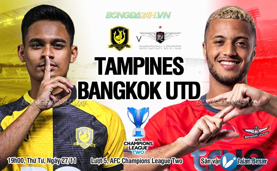 Tampines Rovers vs Bangkok United