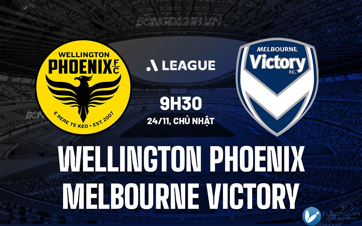 Chiến thắng Wellington Phoenix vs Melbourne