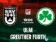 Ulm đấu với Greuther Furth